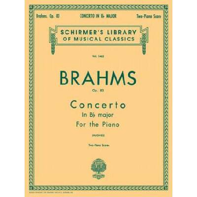 Concerto No. 2 in BB, Op. 83: Piano Duet | Johannes Brahms, Edwin Hughes