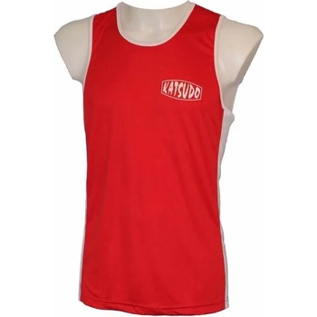 Katsudo Мъжки потник за бокс, червен (5005.red)