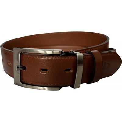 Best Jeans pánský společenský opasek 22/020/48 Cognac