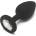 ToyJoy Diamond Booty Jewel Black Small