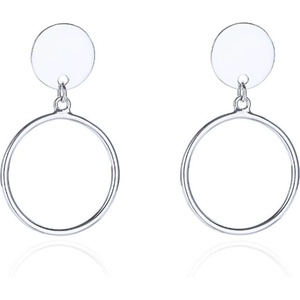 Silenti Jewelry Сребърни обеци "Сдържаност