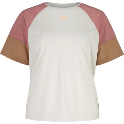 Maloja Дамска фланелка с къс ръкав за колоездене Maloja Women's HochgasserM. Cycling jersey - Glacier Milk - размер XS (156-2072-0311)