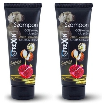 FREXIN Šampon + kondicionér 2 v 1 pro psy - jojoba a granátové jablko 220 g