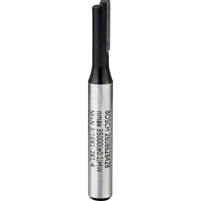 Bosch Accessories 2608628428 drážkovacia fréza tvrdokov valec Dĺžka 51 mm Vonkajší Ø 4.8 mm Pracovná dĺžka 12.40 mm Ø hr