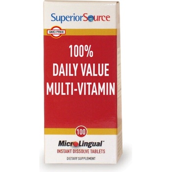 Superior Source Мултивитамини 100 сублингвални таблетки | Superior Source (90560 SS)