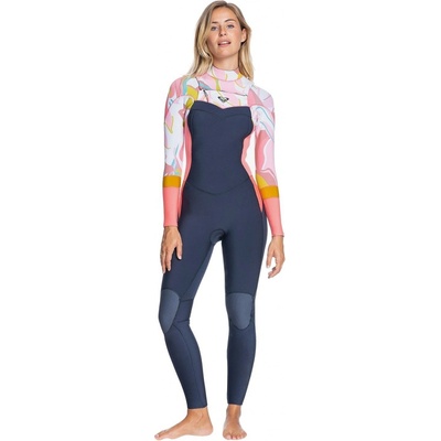 Roxy 4/3 Syncro Zip GBS LS - XSMY/Jet Gry/Coral Flme/Temple Gold