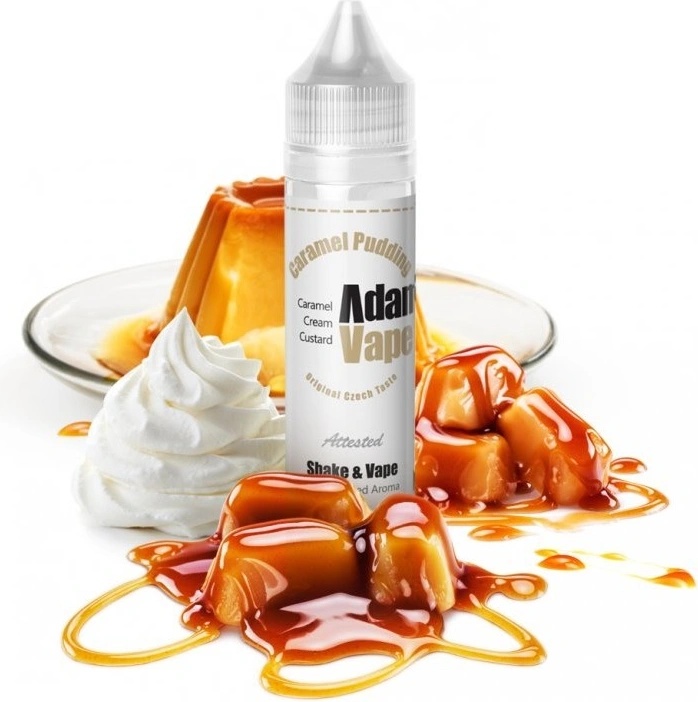 Adams vape Shake & Vape Caramel Pudding 12 ml od 307 K - Heureka.cz