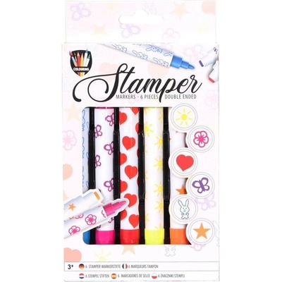 Moxy Флумастери, с печати, 6 броя (1010180102)