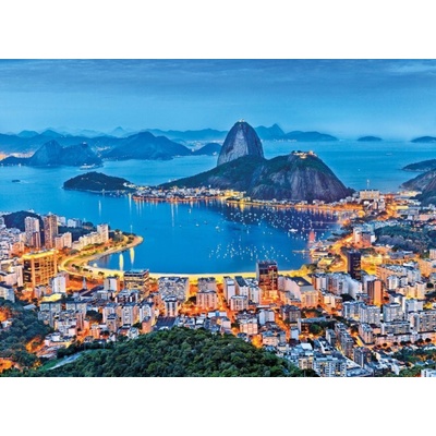 Clementoni Rio de Janeiro Brazílie 1000 dielov