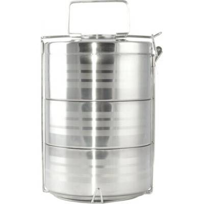 Nerezový obedár 3-dielny 1,8l