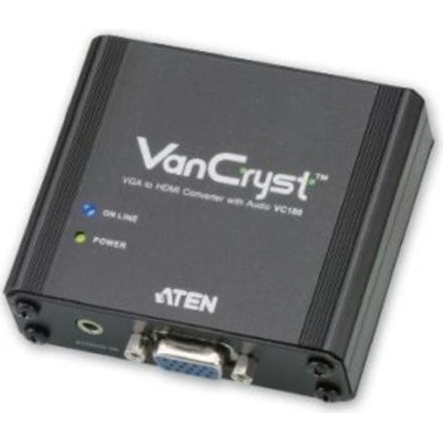 CABLE Konvertor VGA na HDMI rozhraní s audiem až 1080P, stereo VC-180
