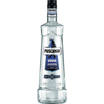 Puschkin Vodka 37,5% 1 l (holá láhev)