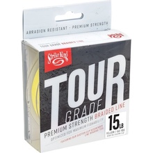 Strike King pletená šňůra Tour Grade Braid Yellow 135m 0,29mm 30lb