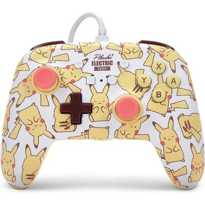 PowerA Enhanced Wired Nintendo Switch Pikachu Blush (1526547-01)