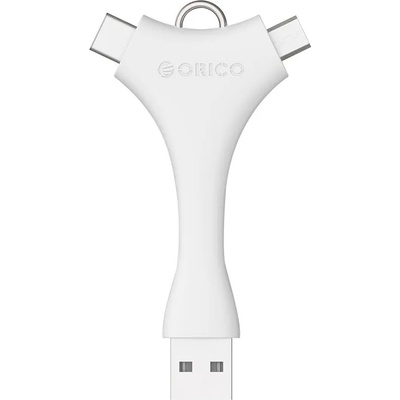 ORICO USB хъб Orico Dual Port Portable Sync&Charge (C1-WH_VZ) (C1-WH_VZ)