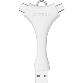 ORICO USB хъб Orico Dual Port Portable Sync&Charge (C1-WH_VZ) (C1-WH_VZ)