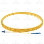 Conneu LC-SC симплексна пач корда, сингълмод OS2, 2 мм. , жълта, Conneu (5.0 м) (CNFJ-LCSCOS2SYE2mm-5)