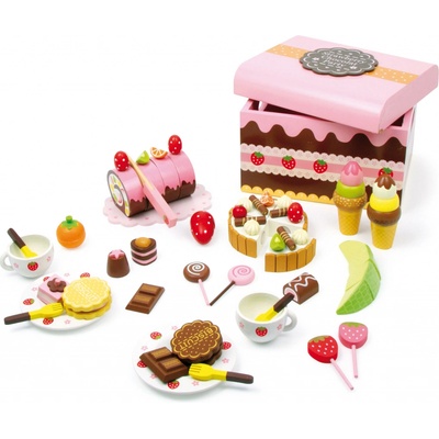 Small Foot drevená Krabička s cukrovinkami