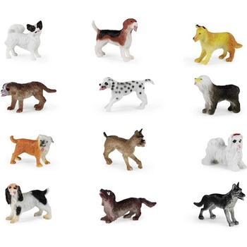 Rappa Комплект фигурки Кучета - 12 броя, 4-5 см