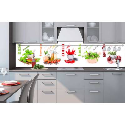 DIMEX ART Фототапет за кухня - подправки 260 x 60 см