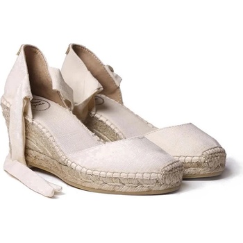 TONI PONS Julia Wedge Espadrilles - White (Off White)