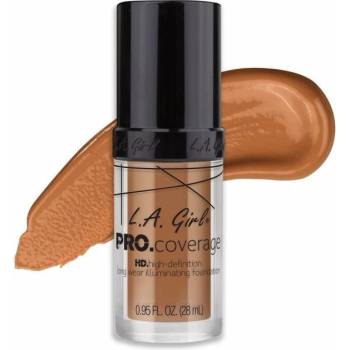 L.A. Girl Pro Coverage Rozjasňující make-up GLM650 Sand 28 ml