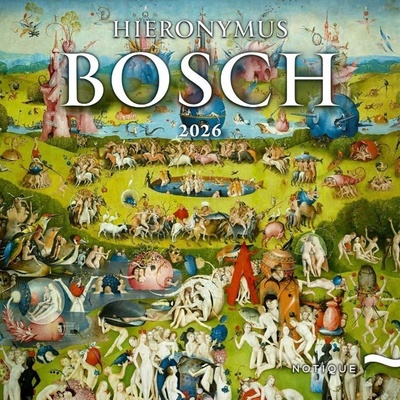 NOTIQUE Poznámkový Hieronymus Bosch 30 x 30 cm 2026