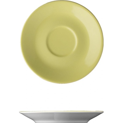 Lilien Podšálek Espresso Mocca Daisy 12 cm žlutý