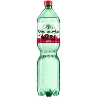 Ondrášovka Jemně perlivá s příchutí višeň 1,5 l