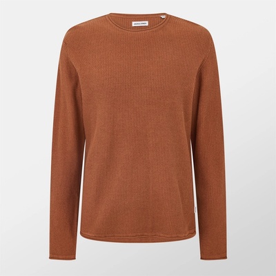 JACK & JONES Блуза Jack and Jones Men's JJ Carpenter Crew Sweatshirt - Mocha Bisque