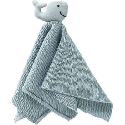 fresk Fresk: Whale Blue утешител от 100% органичен памук (FR-B400-25)