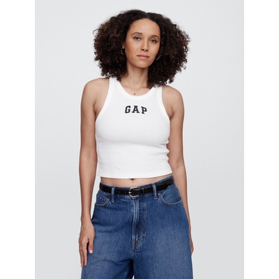 GAP Ребрест потник с лого на GAP GAP | Byal | ЖЕНИ | XS