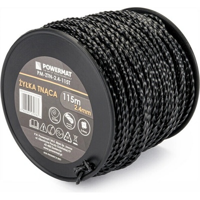 Žacia struna do krovinorezu 2.4mm 115m 4-hranná PM-ZTN-2.4-115T