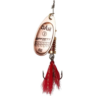 EFFZETT STANDARD SPINNER Dressed veľ.4 10g COPPER