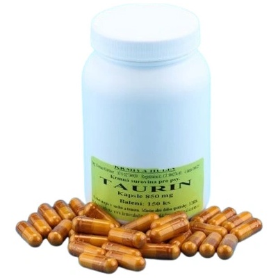 Krmiva Hulín Taurin 850 mg kapsle 150 ks