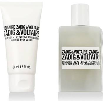 Zadig & Voltaire This is Her! Подаръчен комплект EDP 50 ml + лосион за тяло 50 ml