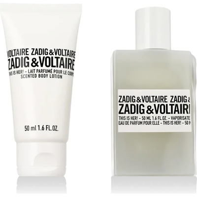 Zadig & Voltaire This is Her! Подаръчен комплект EDP 50 ml + лосион за тяло 50 ml