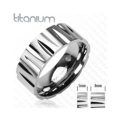 Spikes USA Titanový prsten TT1001