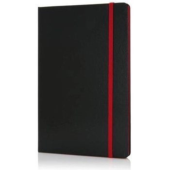 Image 1 of Xindao - xd XD Тефтер Deluxe, А5, 80 листа, офсетова хартия, с червен ластик, черен (P773.304)