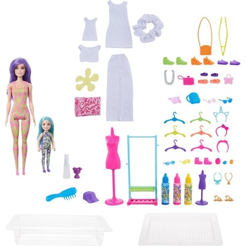 Barbie Color Reveal Neonová Batika Dárkový set