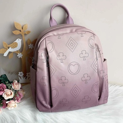 Лилава Чанта Раница - Модел 070