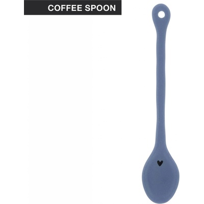 Bastion Collections Keramická lžička BLUE plochá 14cm LISPOON006IB