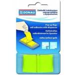 DONAU Index folds donau 25 x 45 mm, yellow