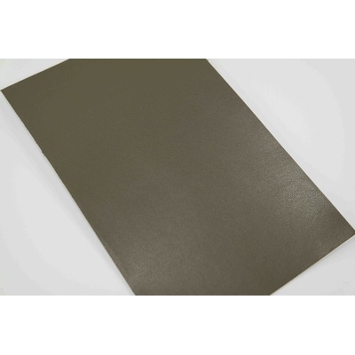 Samolepiace kožená záplata - khaki hnedá - rozmer 16 cm x 10 cm