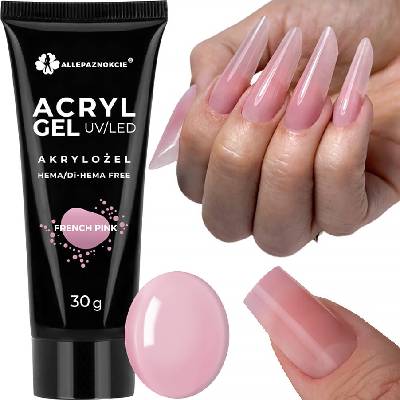 Allepaznokcie jednofázový gel bezbarvý 30 ml