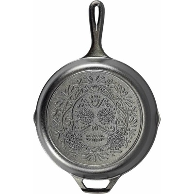 Lodge Pánev na smažení SUGAR SKULL 26 cm, litina