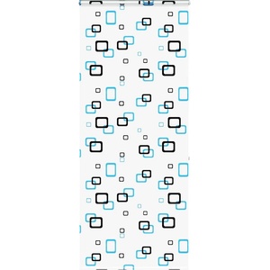 vidaXL Ролетна щора за душ с касета 110x240 см Ширина на плата 106 см (4014947)