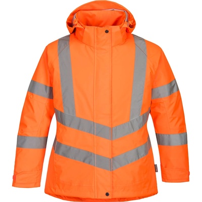 Portwest HI-VIS LW74 / Дамско светлоотразително яке HiVis, зимно - HV оранжево XXL (LW74ORRXXL)