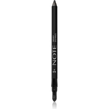 Note Cosmetique Smokey Eye Pencil voděodolná tužka na oči 01 Black 1,2 g