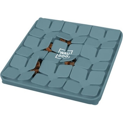 Silikónová čuchacia podložka pre mačku alebo psa sivá